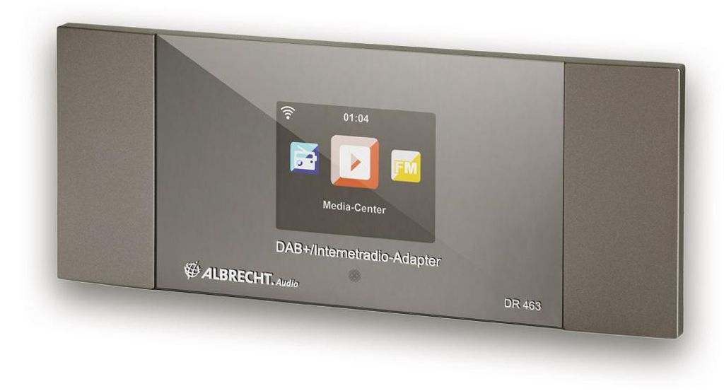 Albrecht DR 463, Cestovné, Digitálny, DAB+, FM, UKW, Šedá, Obrázok produktu 
