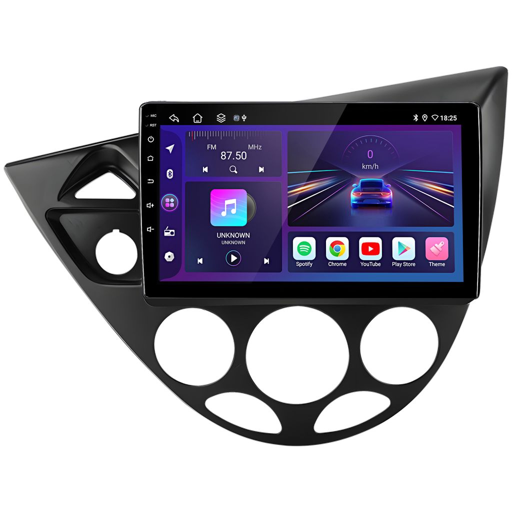 9''HD android13 carplay 6+128G autoradio Für Ford Focus 1995-2001 8kern 4GSIM SWC DAB RDS DPS WIFI GPS navi