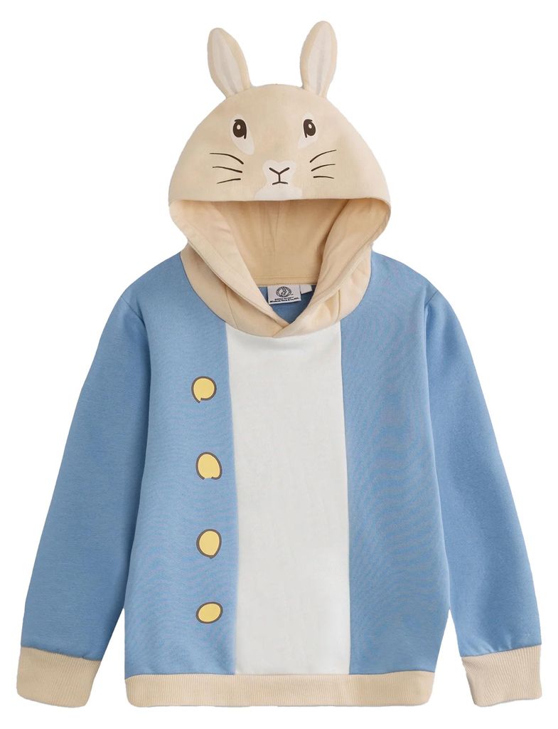 Peter Rabbit - Kapuzenpullover für Kinder NS9901 (86) (Blau)