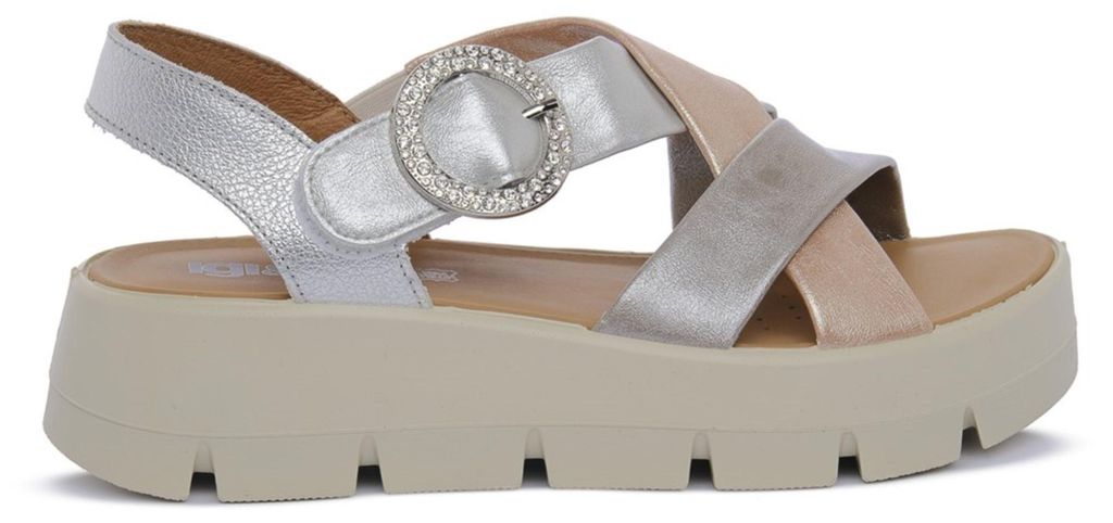 Damen Sommer Sandalen Beige Modell 1160022