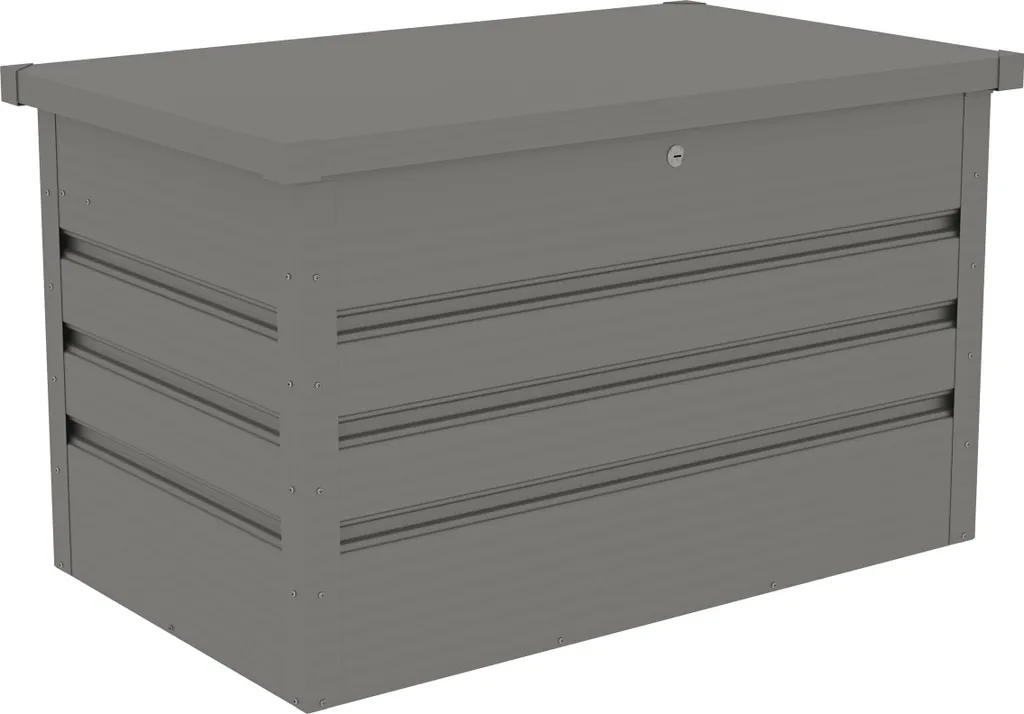 Jardinière G21 Denver 280 L grise - Bac durable pour plantes volumineuses