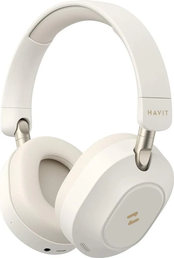 Cuffie Havit H668BT Cordless Beige - Audio Hi-Res e ANC Hybrid