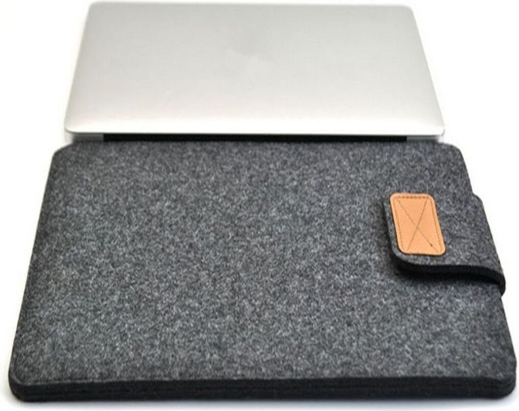 13 Zoll Laptop Tasche Notebooktasche Grau Laptoptasche Herren Damen Notebook Schutzhülle Schutztasche Sleeve Filz 36 cm x 26,5 cm x 1 cm