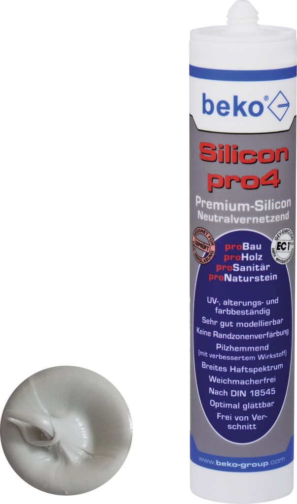 beko Silicon pro4 Premium 310 ml Silbergrau Obrázok produktu 