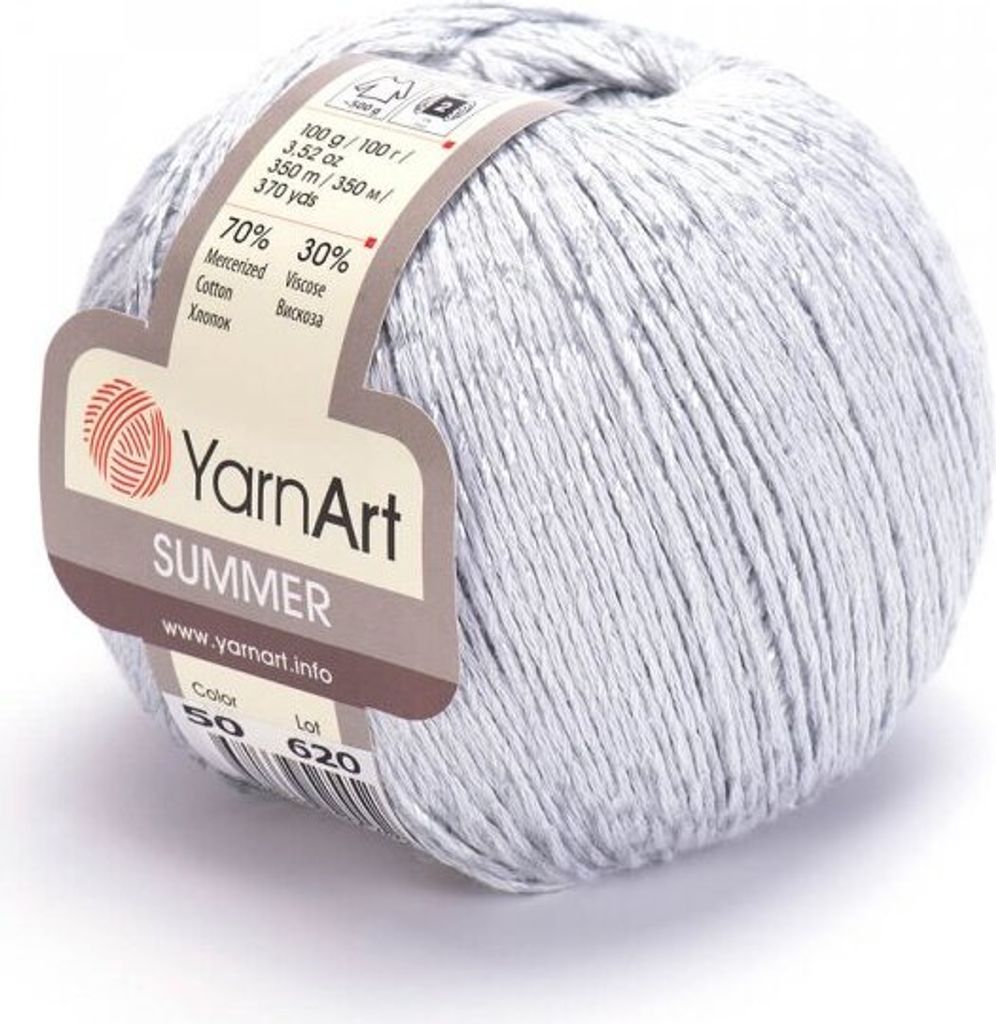 Yarn Art Summer 50 Grey Strickgarn Produktbild 