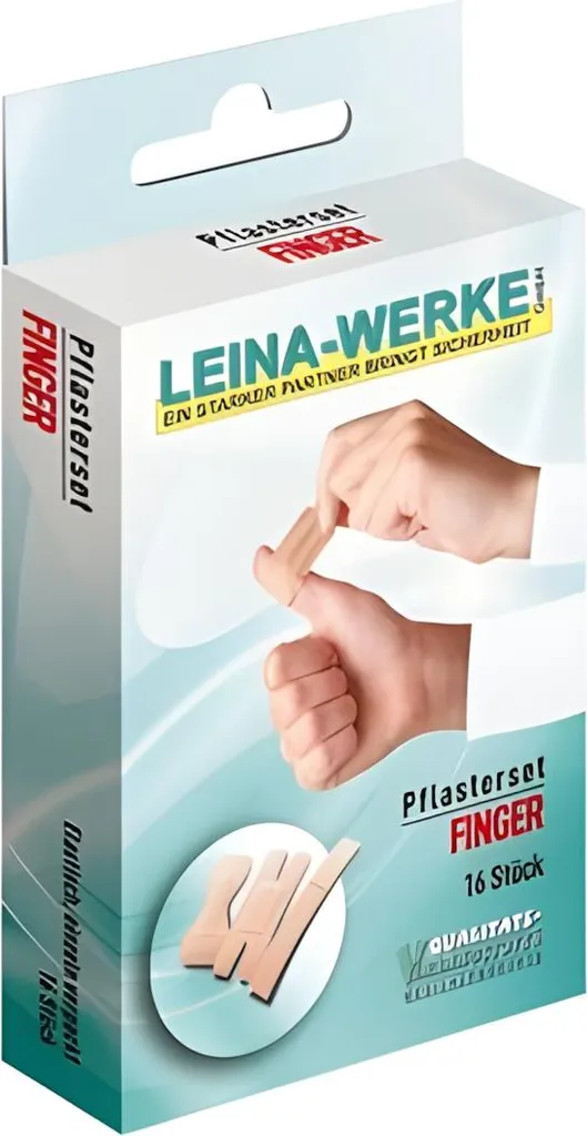 Set Cerotti Speciali per Dita LEINA 75403 16pz - Protezione Lavoro