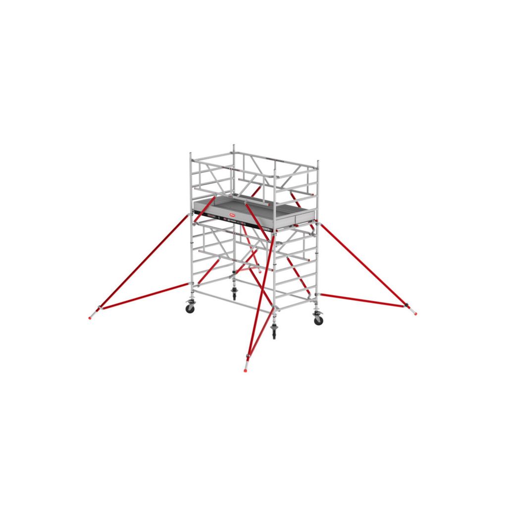 Altrex Fahrgerüst RS Tower 52-S Aluminium mit Safe-Quick und Holz-Plattform 4,20m AH 1,35x1,85m