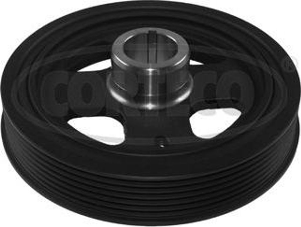 CORTECO 80005107 Riemenscheibe, Kurbelwelle OE 1347037020 kompatibel mit Yaris, Verso, RAV 4, Prius, Corolla, Avensis, Auris