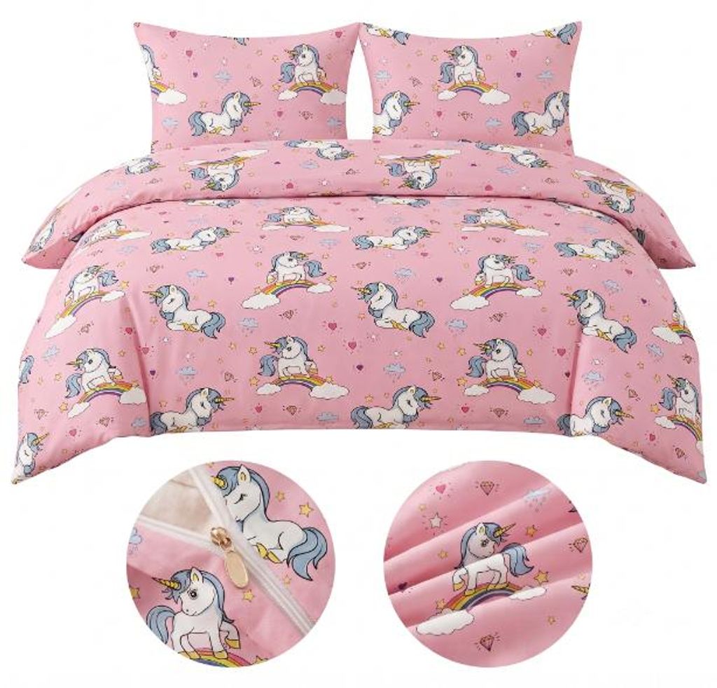Pościel 3D 140X200 Little Unicorn Zdjęcie produktu 