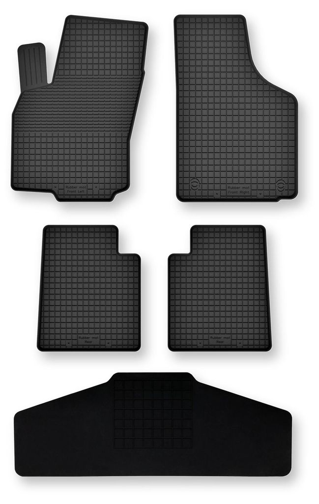 Tapis de sol en caoutchouc + tunnel pour Renault Twingo I Image du produit 
