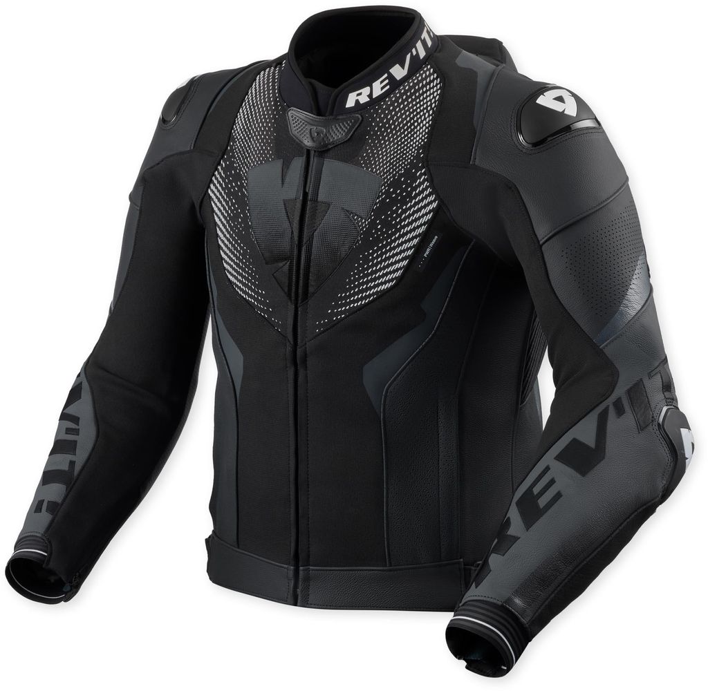 Revit Hyperspeed 3 Pro Motorrad Lederjacke, schwarz/anthrazit, 54