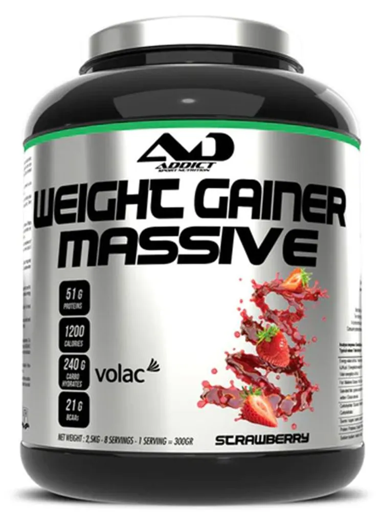 Prendre de la Masse Rapidement avec Massive Gainer 2,5kg Saveur Snickers