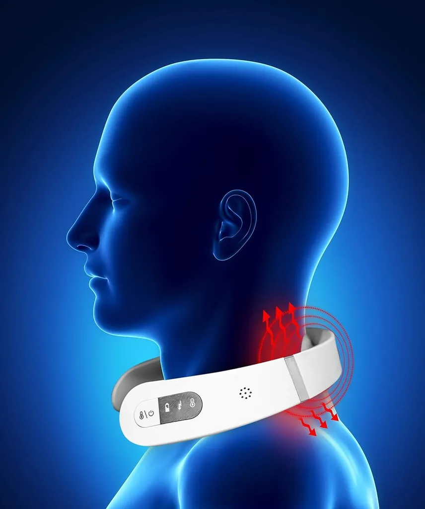 Bodi-Tek Neck & Shoulder Massager Électrostimulateur Cervical Noir BT-NEMA - 9