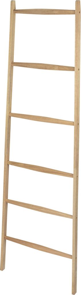 WENKO Handtuch Leiter ACINA Holz Halter Aufbewahrung Bad Dusche WC Stand Deko