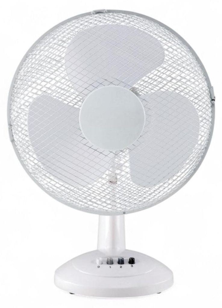 Ventilatore da tavolo in resina con 3 velocità e diametro Immagine del prodotto 