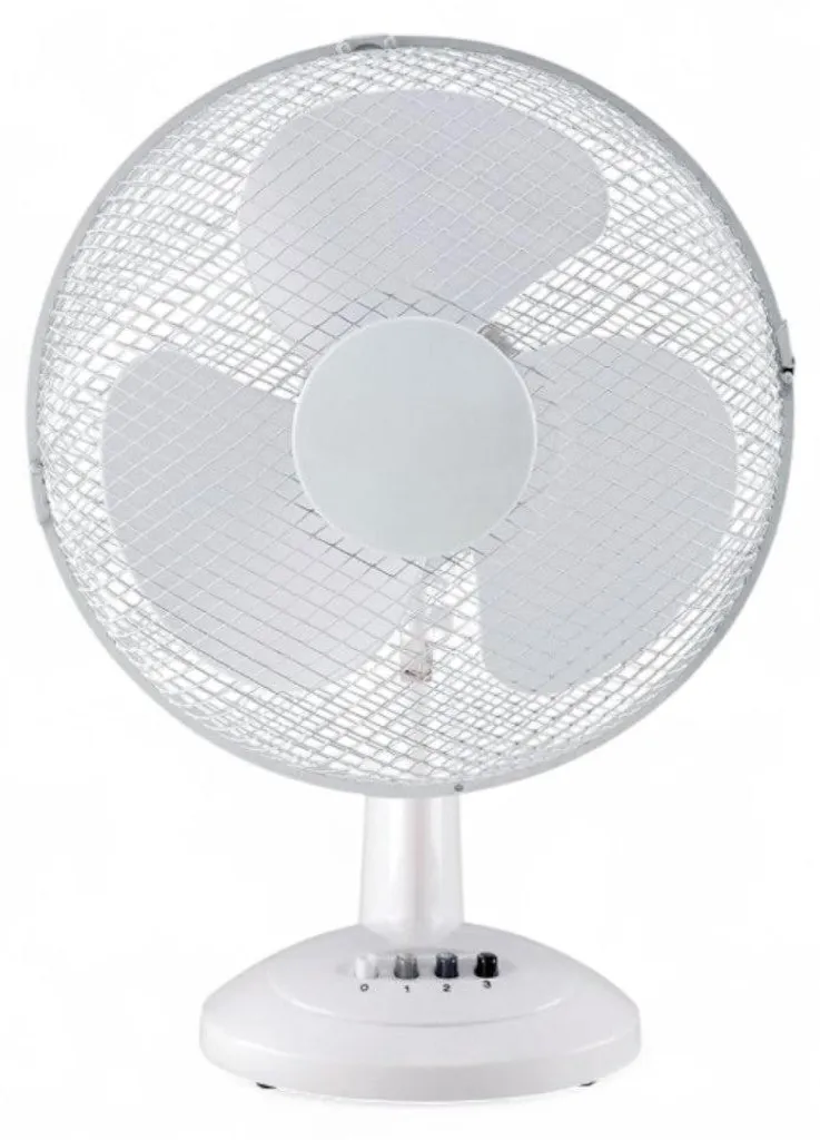 Ventilateur de table en résine 40 cm à 3 vitesses - Fraîcheur intense