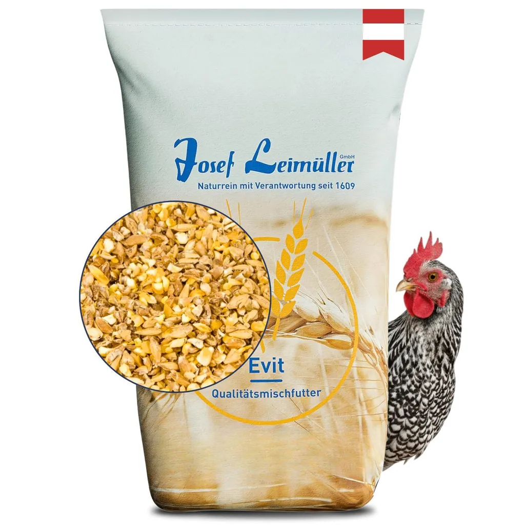 Mélange grains poules pondeuses Leimüller Classic 25 kg pour poulailler