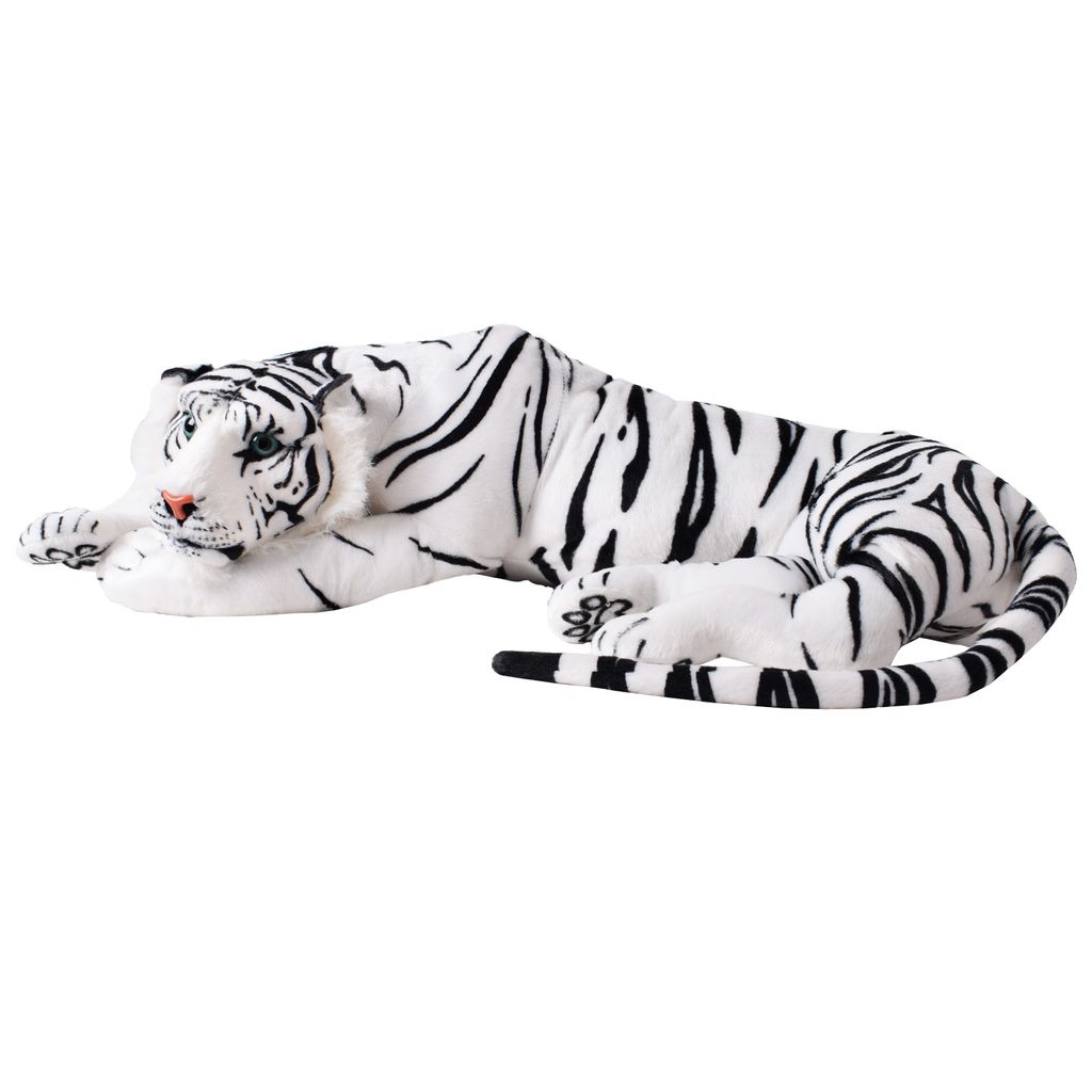 TE-Trend Kuscheltier Weißer Tiger XXL Plüschtier Stofftier Produktbild 