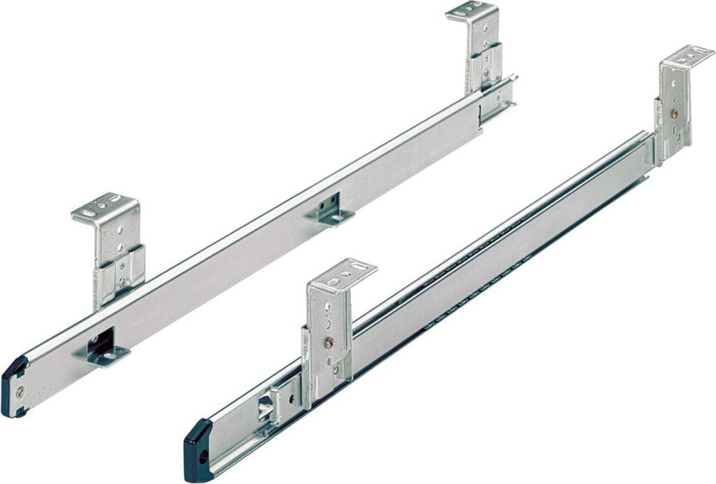 Hettich Schubladenschiene Tastaturauszug 400 mm chromatiert Produktbild 