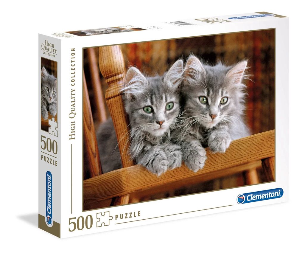 Clementoni 500 Pcs. Puzzle Kittens Immagine del prodotto 
