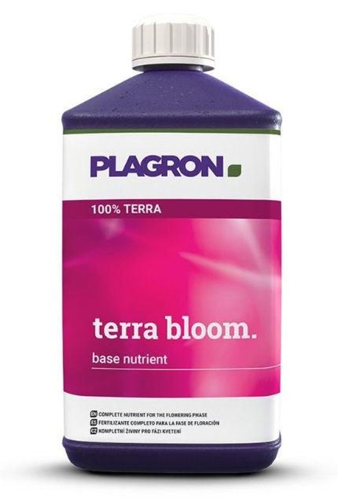 Plagron Terra Bloom 1 Liter Flasche – Mineralischer Produktbild 
