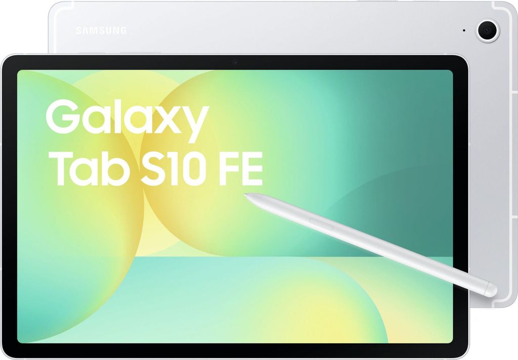 Samsung Galaxy Tab S10 FE Wi-Fi 128GB, 8GB RAM, Silver, Produktbild 