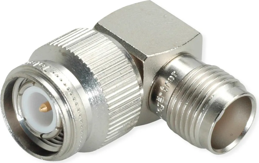Connecteur TNC coudé 50 ohms pour éviter la pliure des câbles coaxiaux