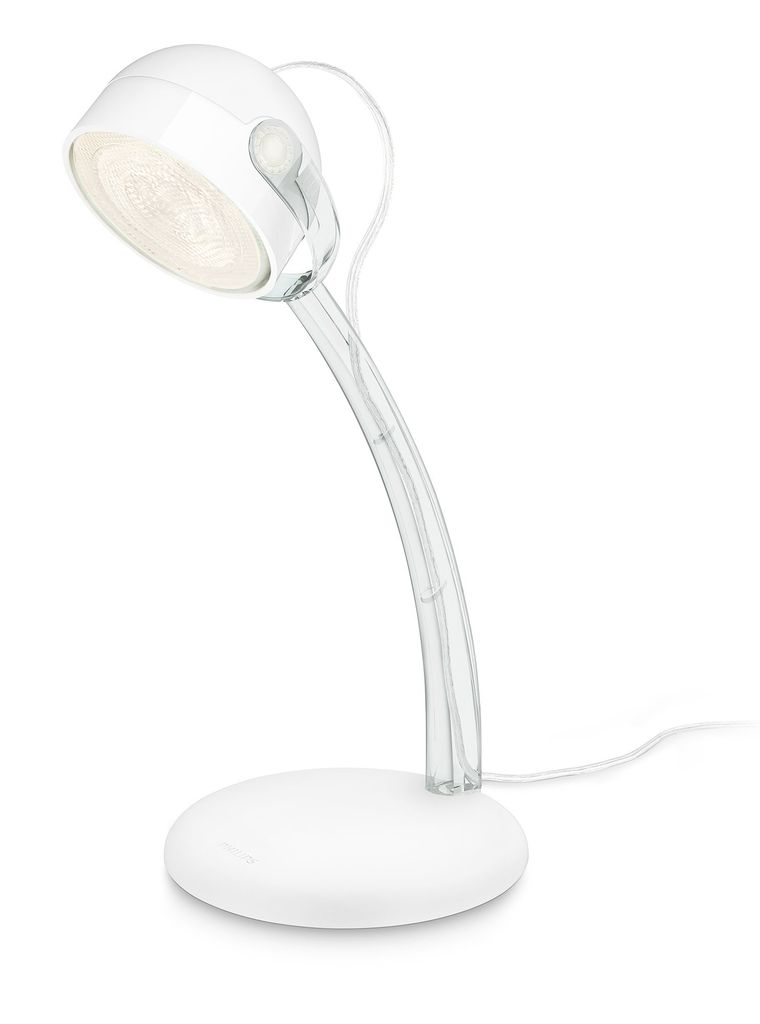 Philips myLiving Tischleuchte 674133116, Weiß, Synthetik, Produktbild 