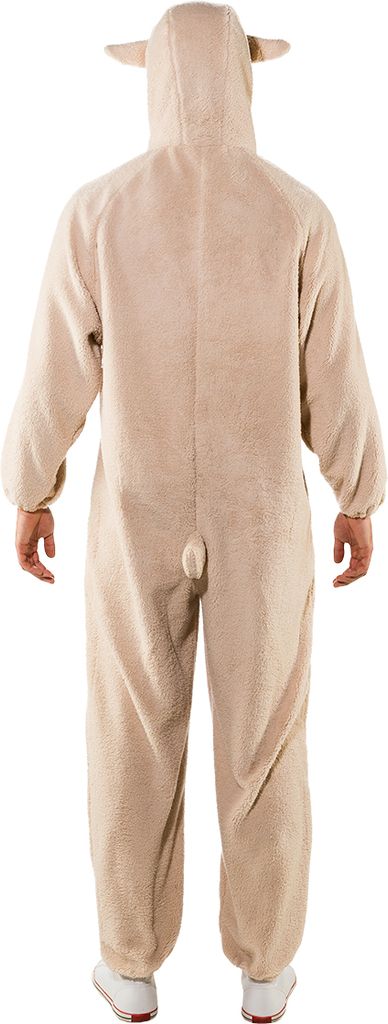 Zzcostumes Schaf-Kostüm Für Babys (7–12 Monate) – Kuscheliger Overall Mit Kapuze – 100 % Polyester