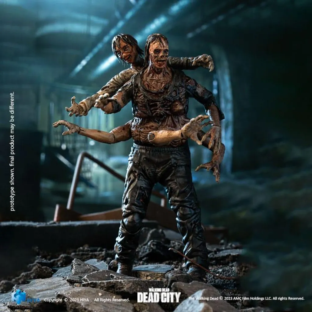 Figurine Exquisite Mini Walker King Dead City 1/18 hyper détaillée - 8