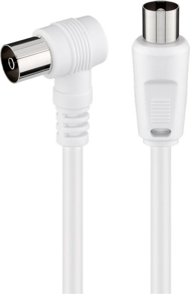 Goobay 11712 Cavo d'antenna angolato ( Presa coassiale a Immagine del prodotto 