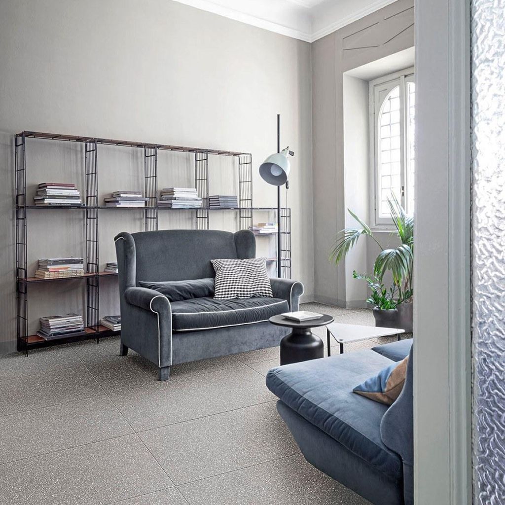 CASA39 Fliesen Terrazzo Grau 60x120 cm Marazzi Pinch