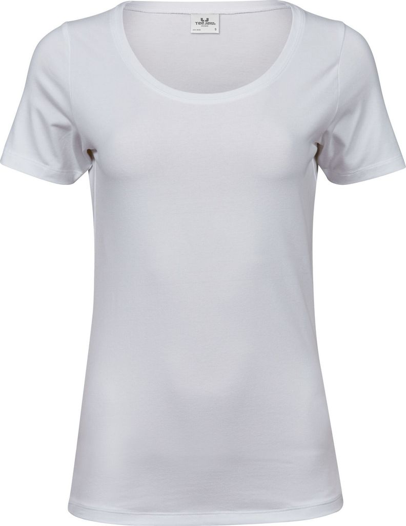 Tee Jays - T-Shirt für Damen BC5110 (XL) (Weiß)