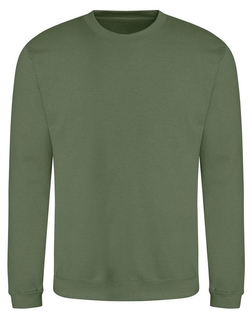 Awdis - Sweatshirt für Herren/Damen Uni LT3068 (S) (Erdgrün)