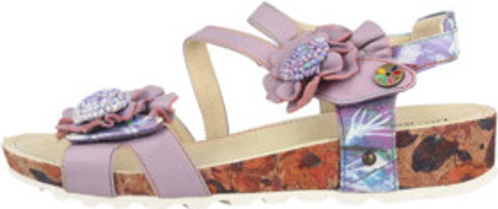 Sandalen für Damen in lila Produktbild 