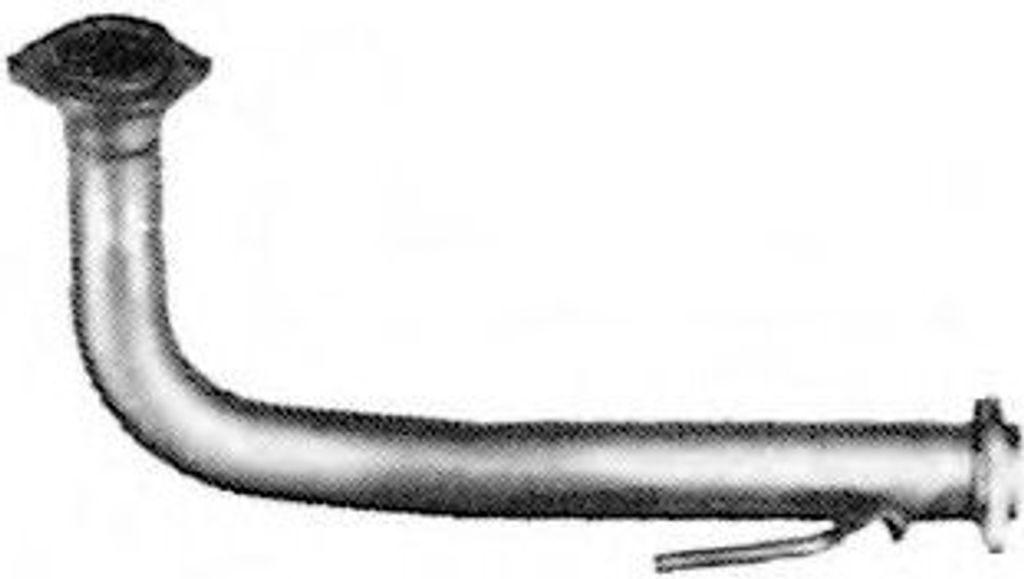 VEGAZ Abgasrohr Auspuffrohr für FORD ESCORT IV (GAF, AWF, ABFT) Vorne FR-132