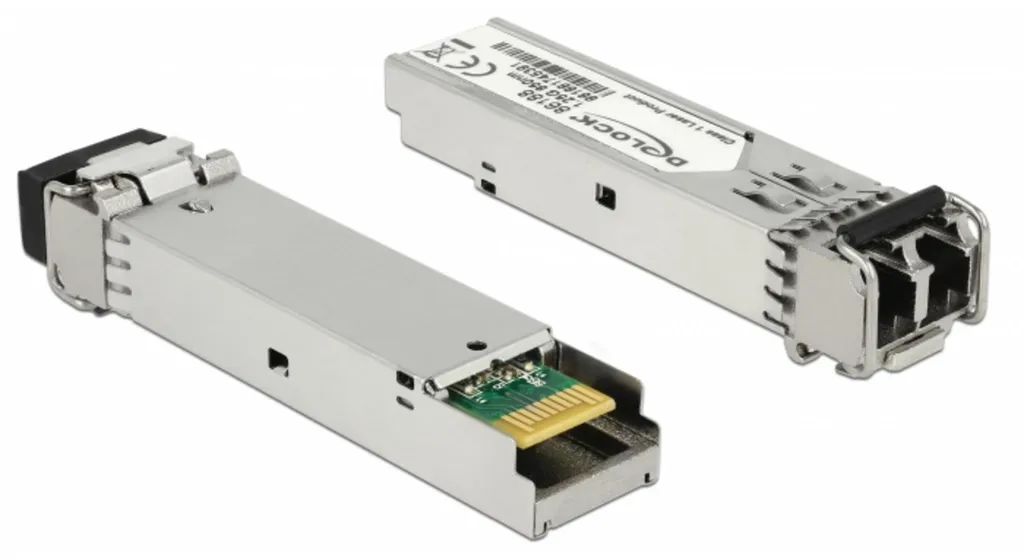 Connecteur SFP 1000Base-SX Multimode Delock pour Fibre Optique 850nm