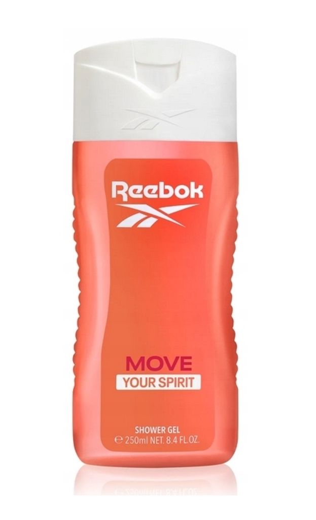 Reebok Żel pod prysznic dla kobiet Move Your Spirit, 250 ml Zdjęcie produktu 