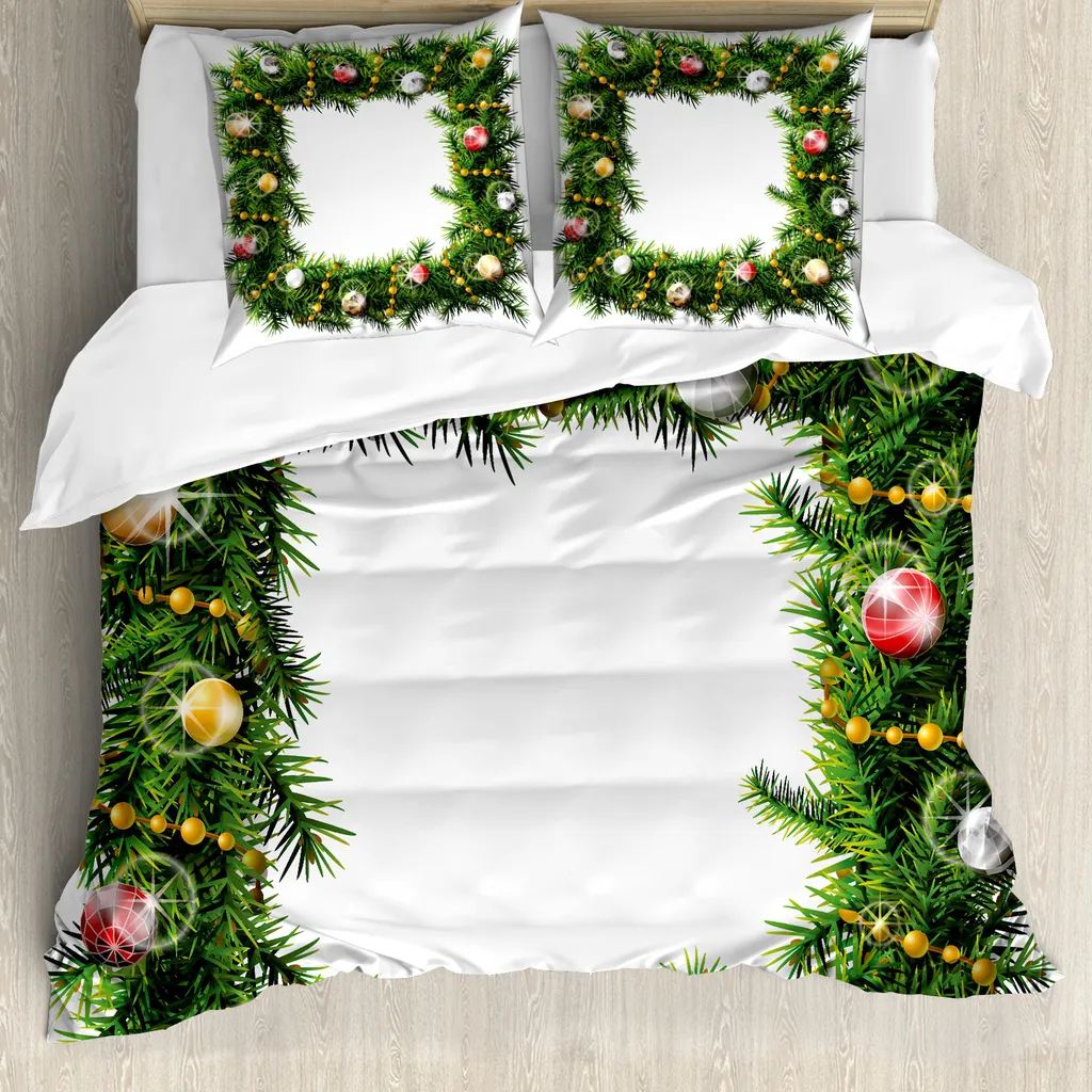 Copripiumino Natalizio ABAKUHAUS 155x220 - Set Invernale Anallergico