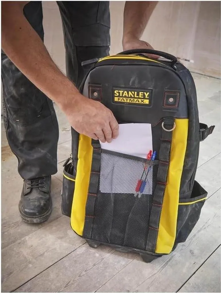 Sac à dos à roulettes FatMax : trolley porte-outils robuste pour pro - 5