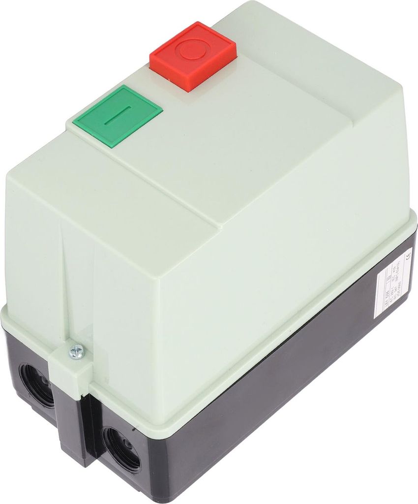 Magnetstarter, wasserdichtes ABS-Geh?use, Magnetstarter-Steuerschalter, einphasig, 220 V/230 V
