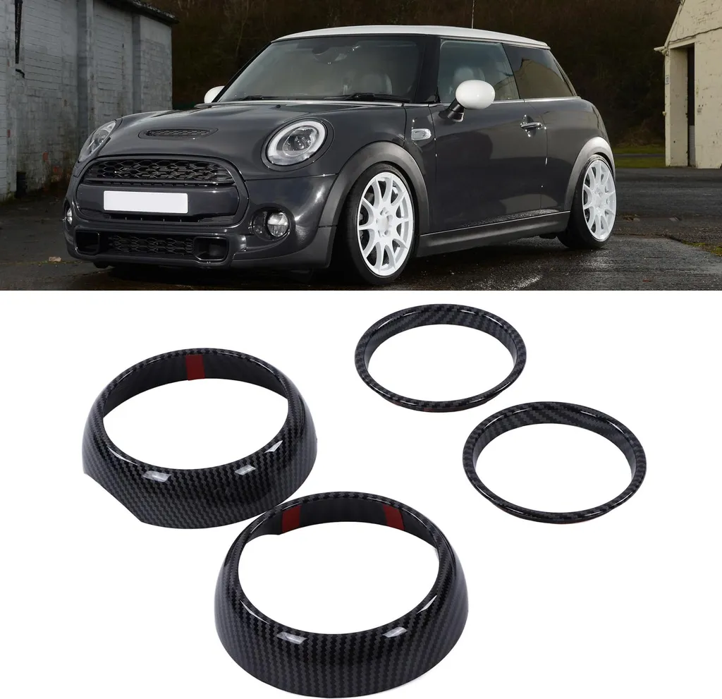 Rénover Contour Aération Usé pour Mini F55 F56 F57 Look Carbone Sportif