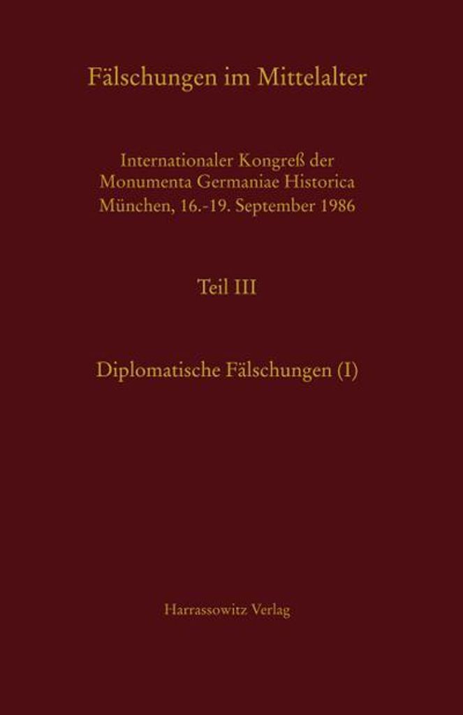 Fälschungen im Mittelalter