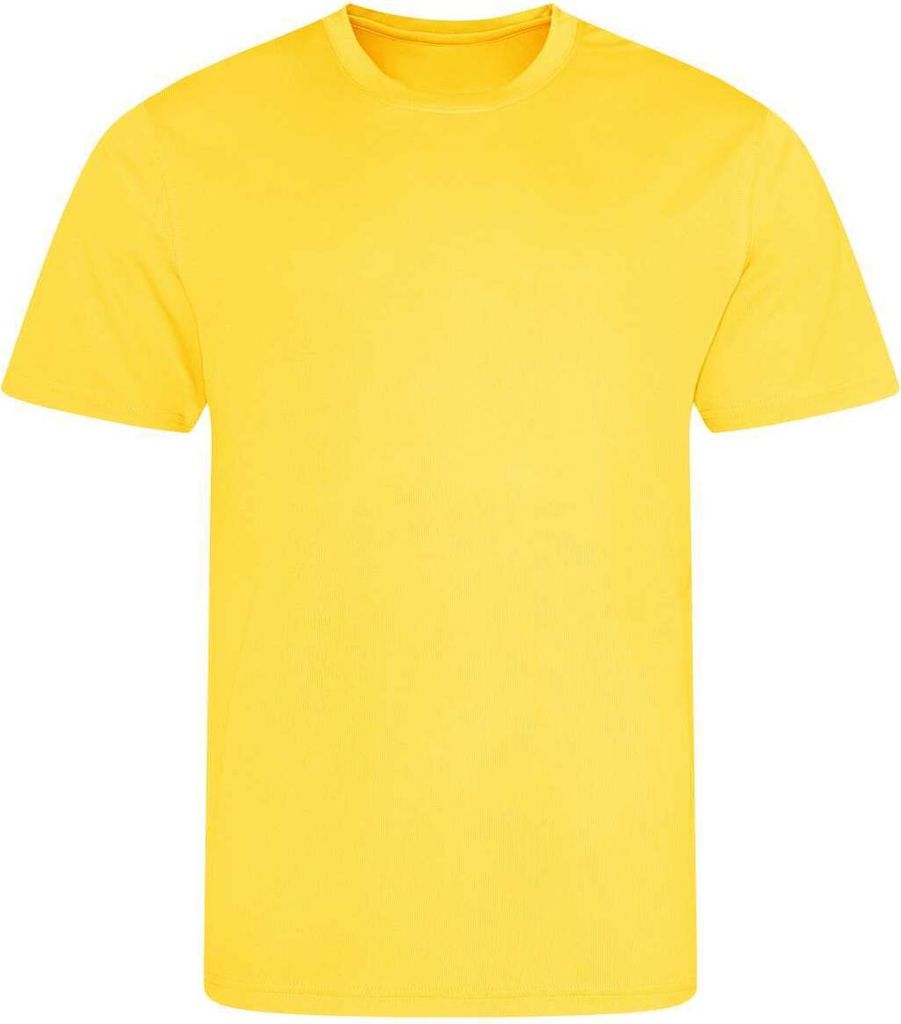 Just Cool JC201 | MenŽs Recycled Cool Herren T-Shirt - Farbe: Sun Yellow - Größe: XXL