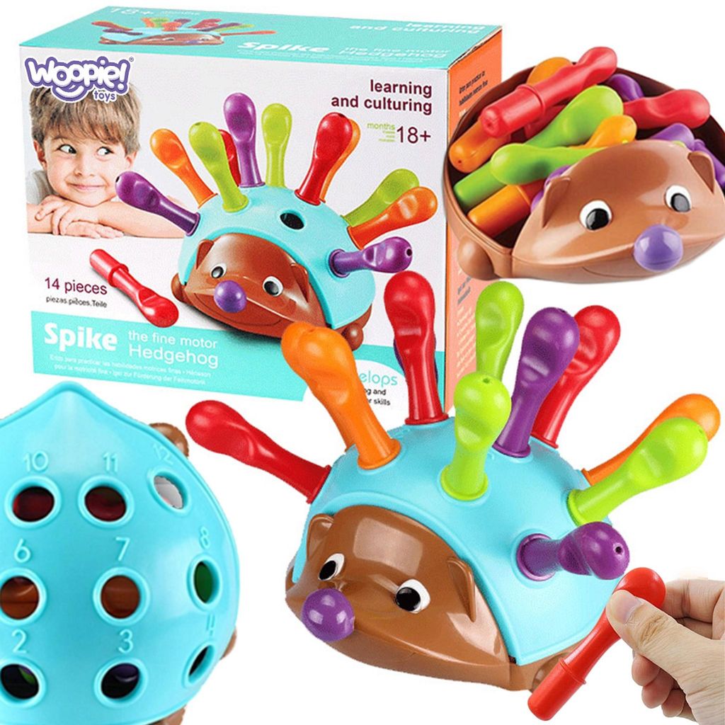 Woopie Hedgehog Sorter Montessori-Geschicklichkeitsspiel Produktbild 