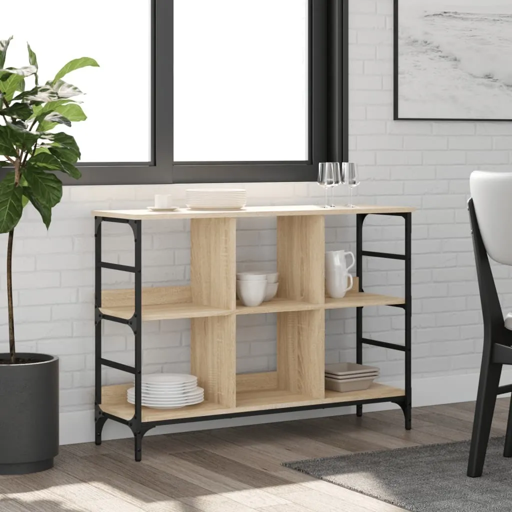 Credenza Rovere Sonoma 102x32x73,5 cm - Vetrina Moderna 2025 Mobili