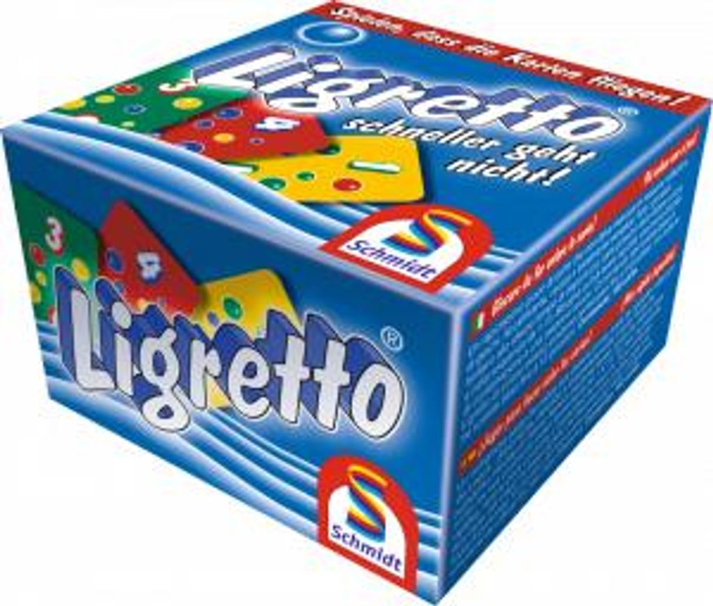 Ligretto (blu) - Schmidt Spiele 01101 - (Giocattoli / Immagine del prodotto 
