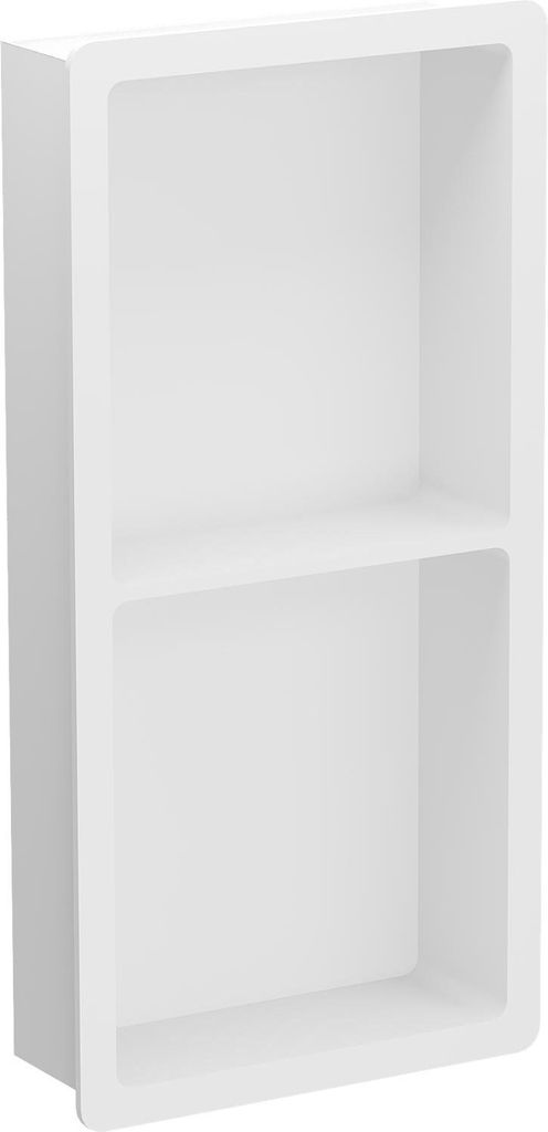 Mexen X-Wall-K Nischenregal aus Konglomerat 62,2 x 30,7 cm, weiß - 1900623010