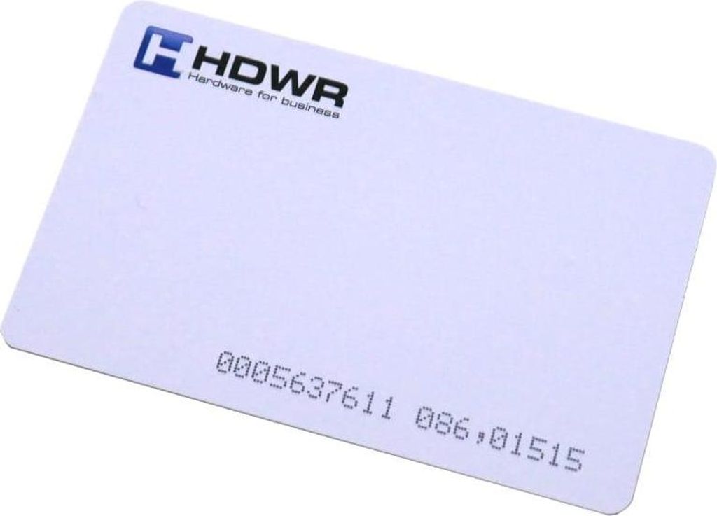 RFID 13,56 MHz Proximity-Karte mit kodiertem HDWR-Logo HD-RPC02