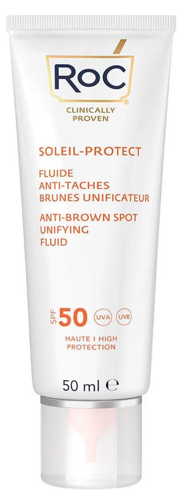 RoC Soleil-Protect Anti-Brown Spot Unifying Fluid SPF50+ Produktbild 